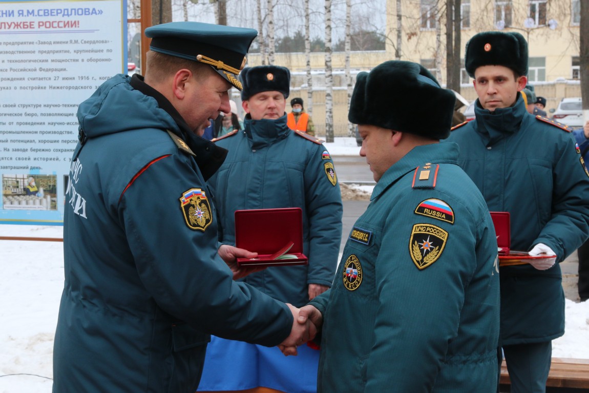 Памятник пожарным специальной пожарной охраны - г. Дзержинск, пр. Свердлова  2 на портале ВДПО.РФ